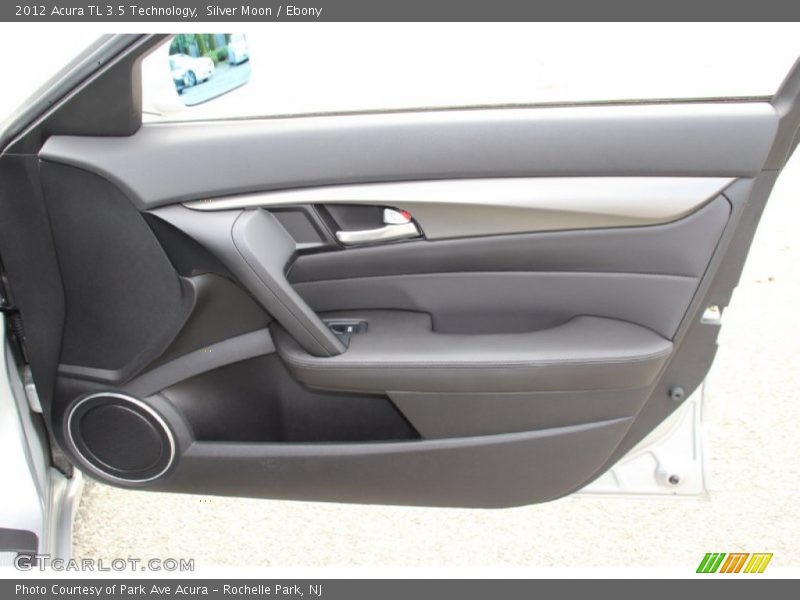 Silver Moon / Ebony 2012 Acura TL 3.5 Technology