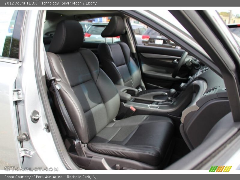 Silver Moon / Ebony 2012 Acura TL 3.5 Technology