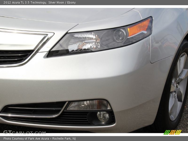 Silver Moon / Ebony 2012 Acura TL 3.5 Technology