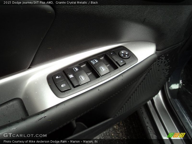 Granite Crystal Metallic / Black 2015 Dodge Journey SXT Plus AWD