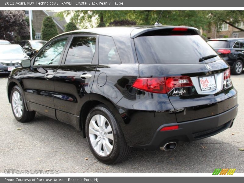 Crystal Black Pearl / Taupe 2011 Acura RDX Technology SH-AWD