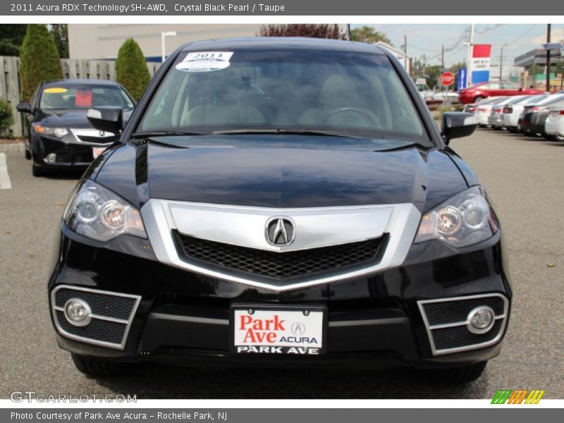 Crystal Black Pearl / Taupe 2011 Acura RDX Technology SH-AWD