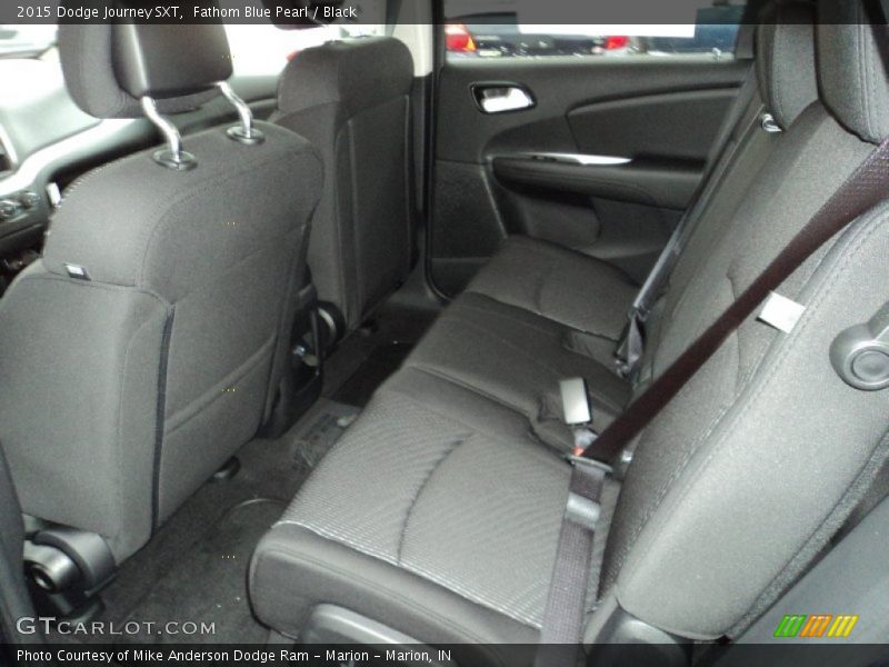 Fathom Blue Pearl / Black 2015 Dodge Journey SXT