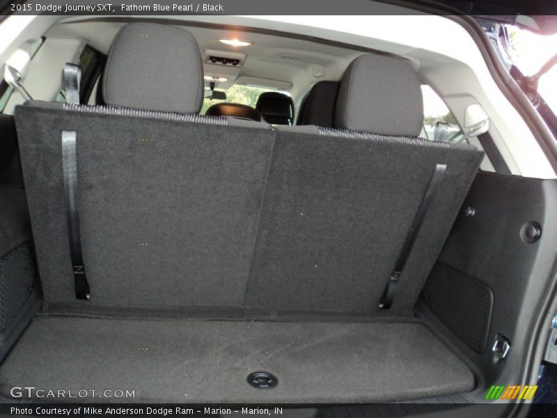 Fathom Blue Pearl / Black 2015 Dodge Journey SXT