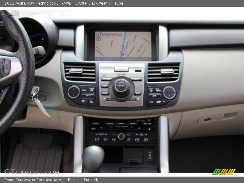 Crystal Black Pearl / Taupe 2011 Acura RDX Technology SH-AWD