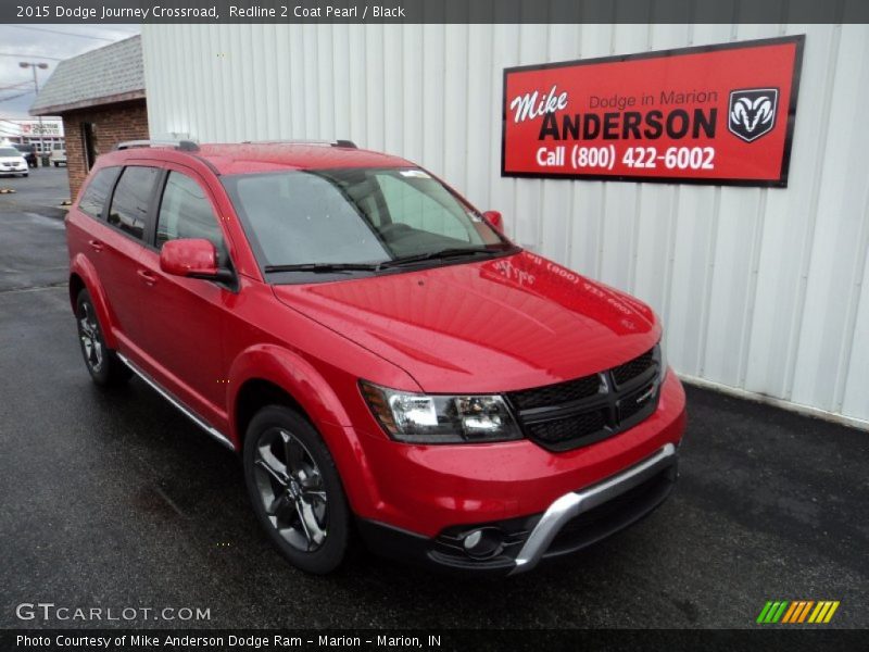 Redline 2 Coat Pearl / Black 2015 Dodge Journey Crossroad