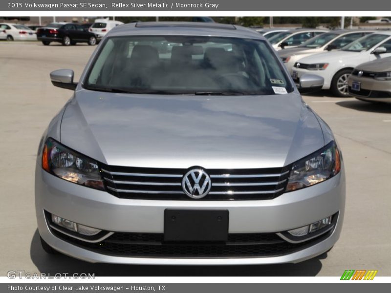 Reflex Silver Metallic / Moonrock Gray 2015 Volkswagen Passat SE Sedan