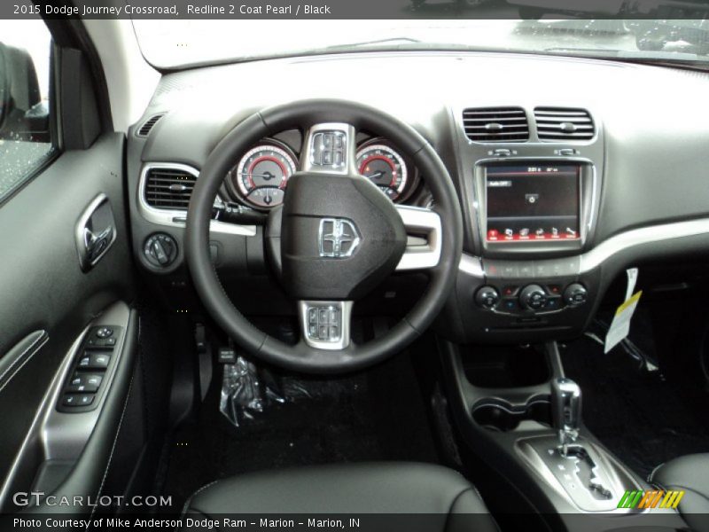 Redline 2 Coat Pearl / Black 2015 Dodge Journey Crossroad