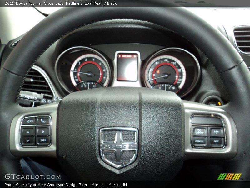 Redline 2 Coat Pearl / Black 2015 Dodge Journey Crossroad