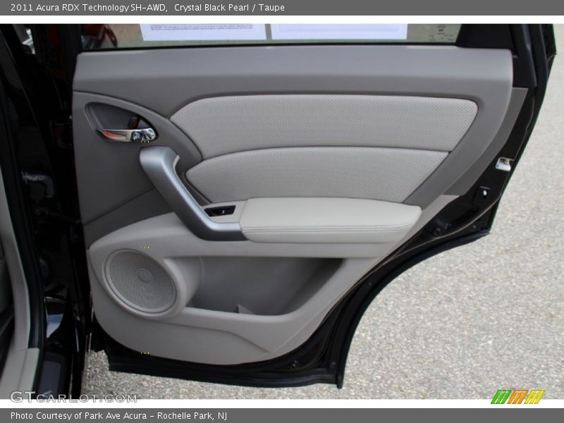 Crystal Black Pearl / Taupe 2011 Acura RDX Technology SH-AWD
