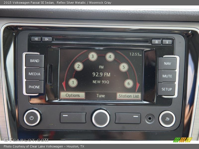 Reflex Silver Metallic / Moonrock Gray 2015 Volkswagen Passat SE Sedan