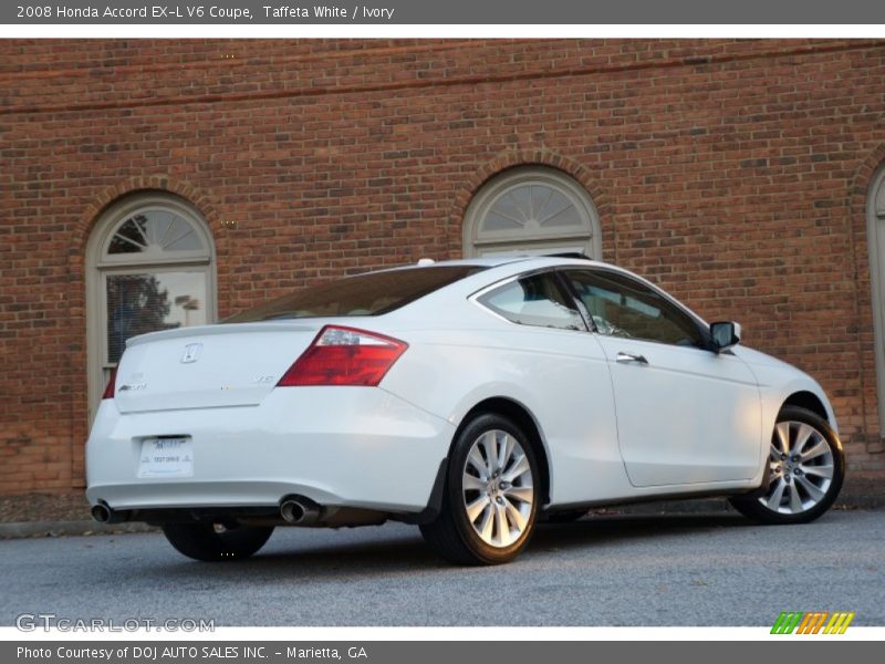 Taffeta White / Ivory 2008 Honda Accord EX-L V6 Coupe