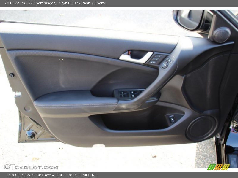 Crystal Black Pearl / Ebony 2011 Acura TSX Sport Wagon