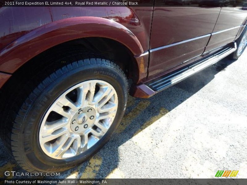 Royal Red Metallic / Charcoal Black 2011 Ford Expedition EL Limited 4x4