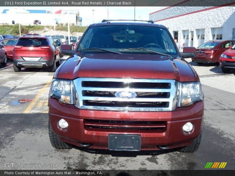 Royal Red Metallic / Charcoal Black 2011 Ford Expedition EL Limited 4x4