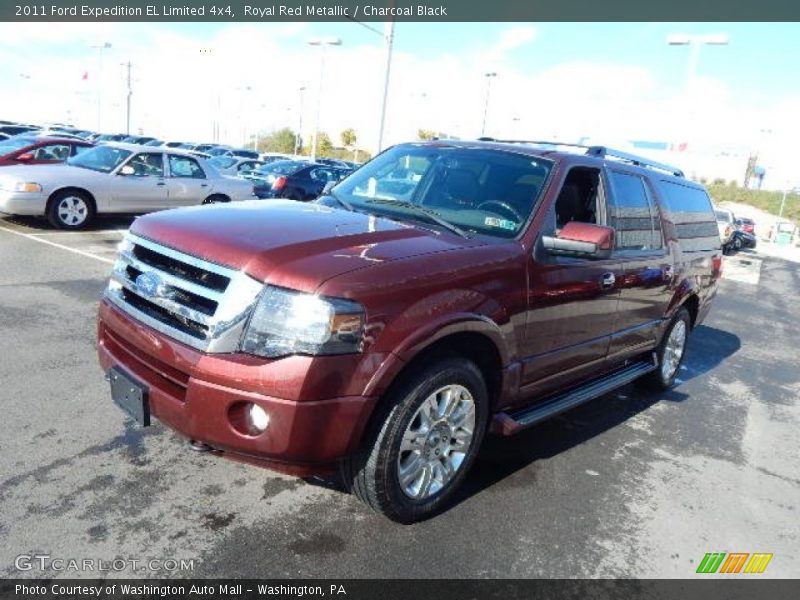 Royal Red Metallic / Charcoal Black 2011 Ford Expedition EL Limited 4x4