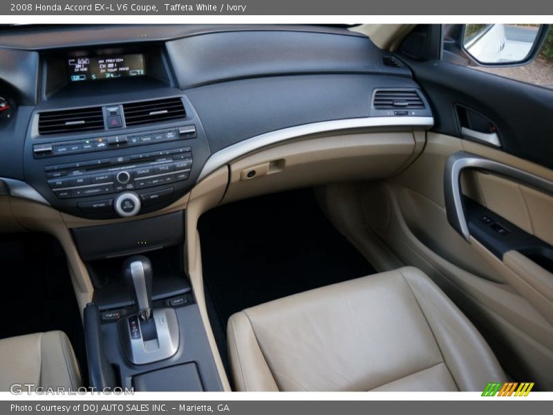 Taffeta White / Ivory 2008 Honda Accord EX-L V6 Coupe
