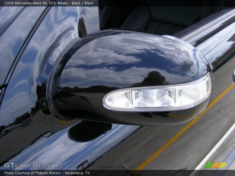 Black / Black 2008 Mercedes-Benz ML 350 4Matic