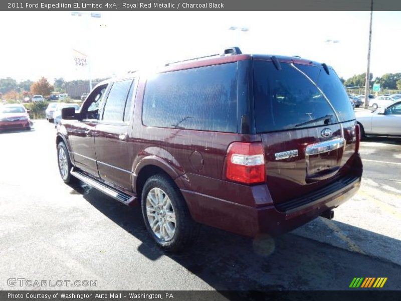 Royal Red Metallic / Charcoal Black 2011 Ford Expedition EL Limited 4x4