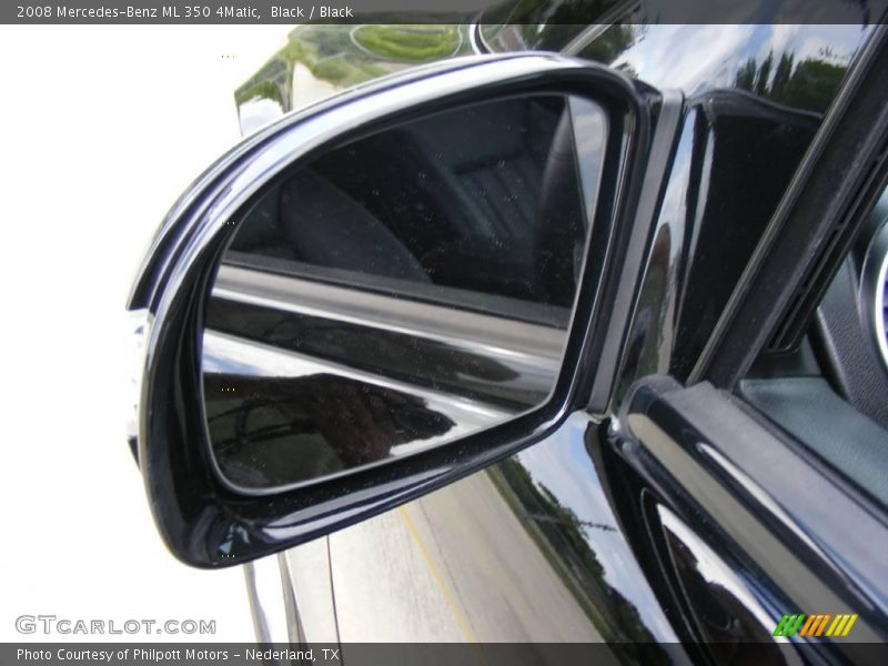 Black / Black 2008 Mercedes-Benz ML 350 4Matic