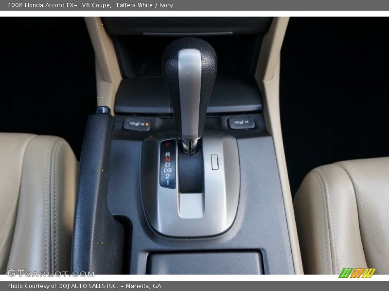  2008 Accord EX-L V6 Coupe 5 Speed Automatic Shifter