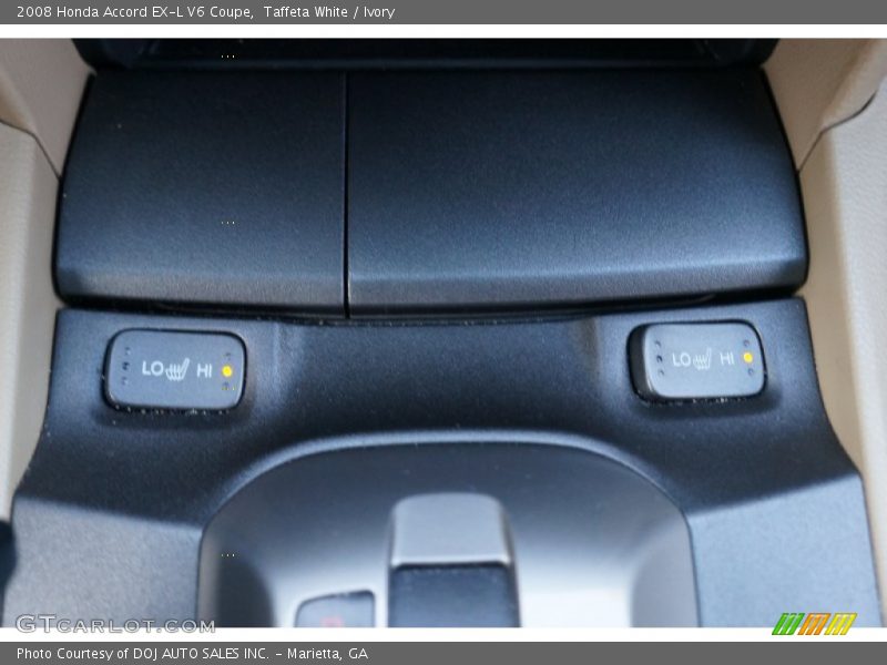 Taffeta White / Ivory 2008 Honda Accord EX-L V6 Coupe