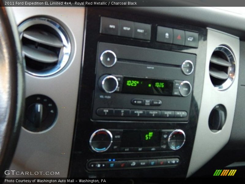 Royal Red Metallic / Charcoal Black 2011 Ford Expedition EL Limited 4x4