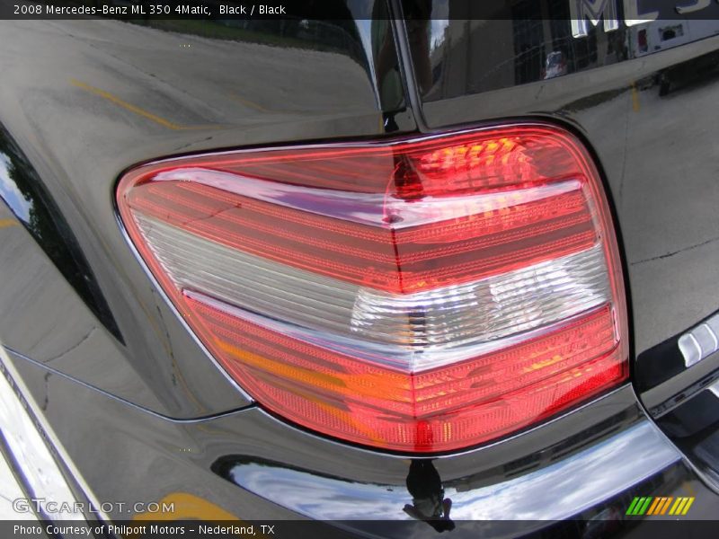 Black / Black 2008 Mercedes-Benz ML 350 4Matic