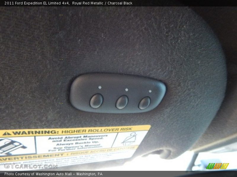 Royal Red Metallic / Charcoal Black 2011 Ford Expedition EL Limited 4x4
