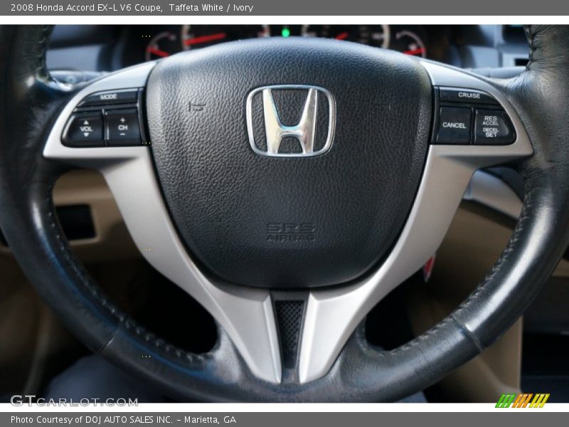  2008 Accord EX-L V6 Coupe Steering Wheel