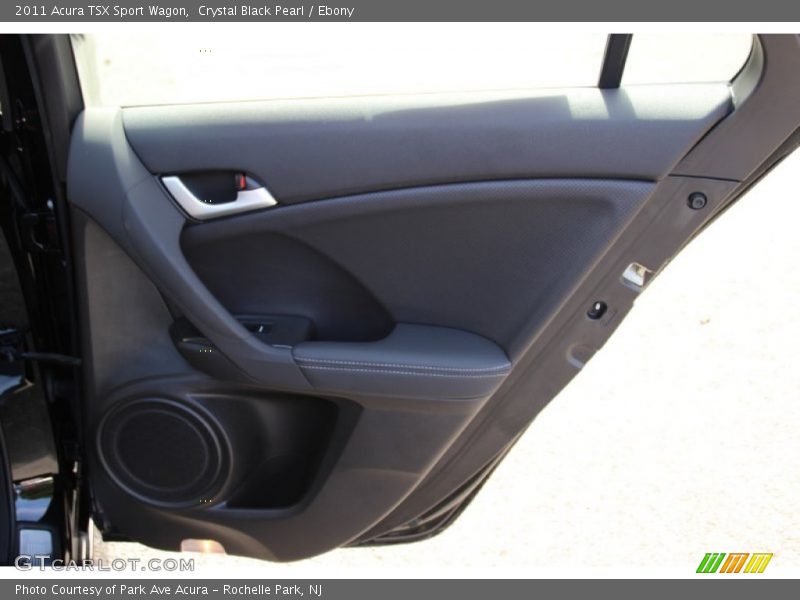 Crystal Black Pearl / Ebony 2011 Acura TSX Sport Wagon