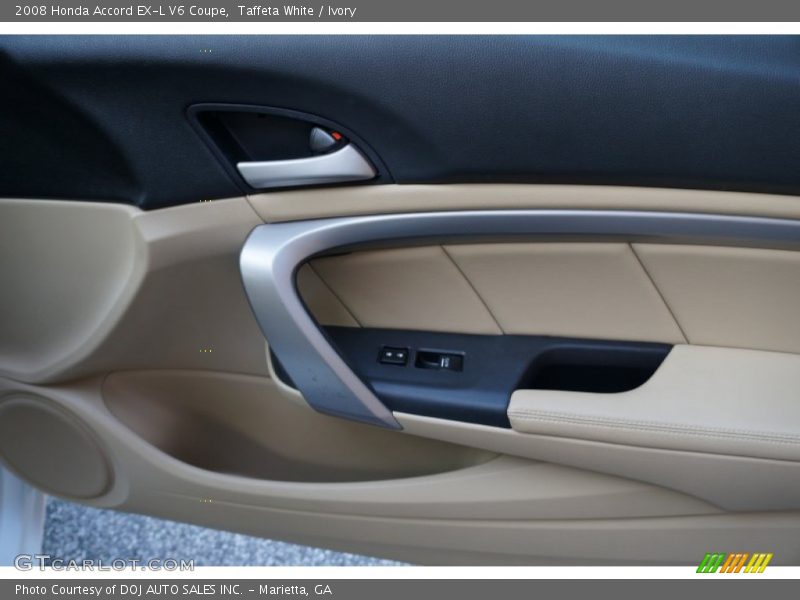 Taffeta White / Ivory 2008 Honda Accord EX-L V6 Coupe