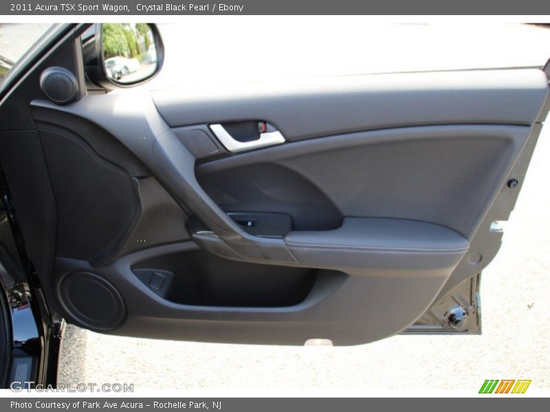 Crystal Black Pearl / Ebony 2011 Acura TSX Sport Wagon