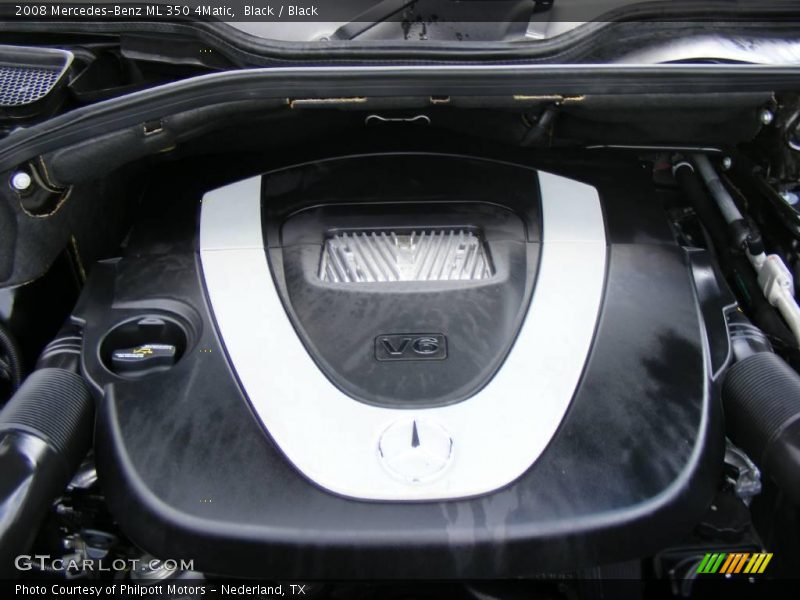 Black / Black 2008 Mercedes-Benz ML 350 4Matic