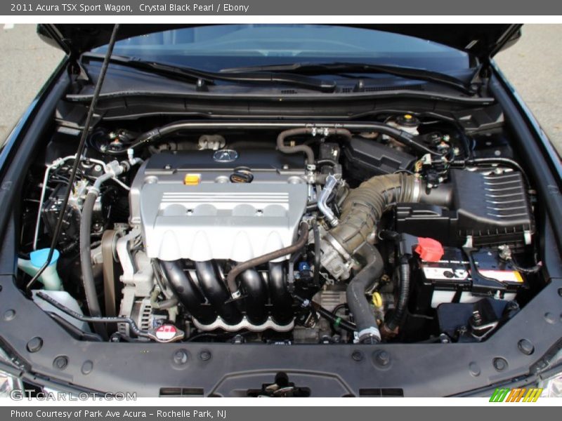 Crystal Black Pearl / Ebony 2011 Acura TSX Sport Wagon