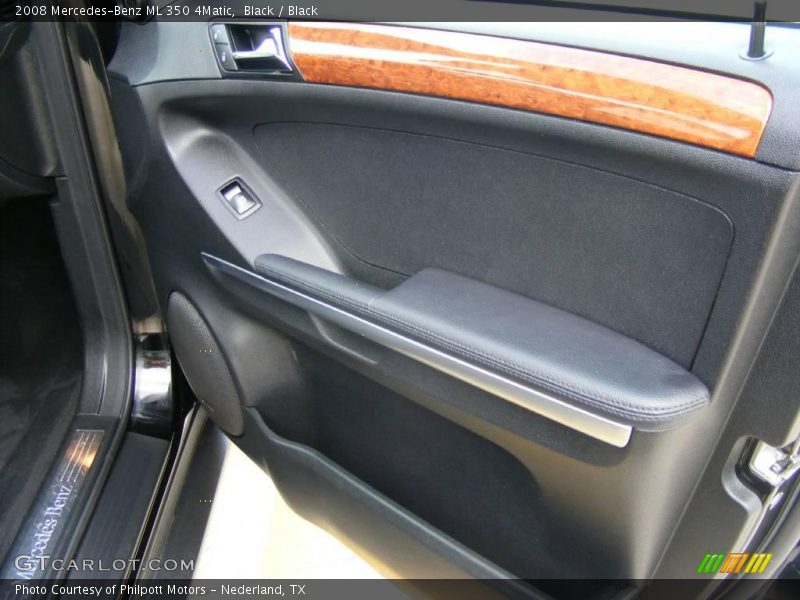 Black / Black 2008 Mercedes-Benz ML 350 4Matic