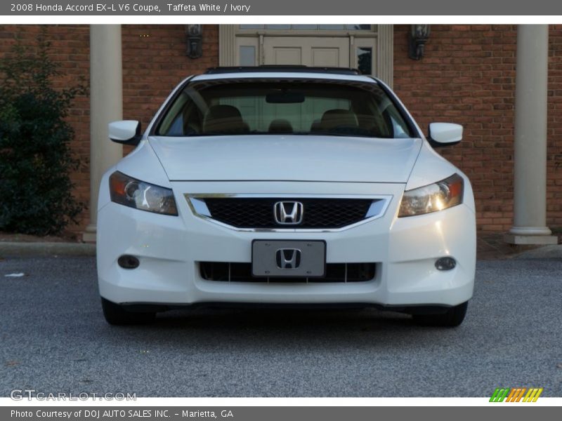 Taffeta White / Ivory 2008 Honda Accord EX-L V6 Coupe