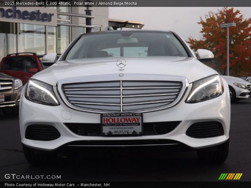 Polar White / Almond Beige/Mocha 2015 Mercedes-Benz C 300 4Matic