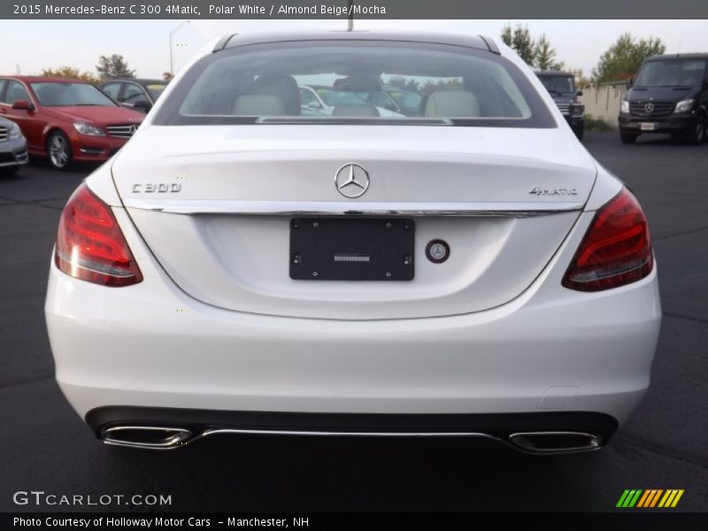 Polar White / Almond Beige/Mocha 2015 Mercedes-Benz C 300 4Matic