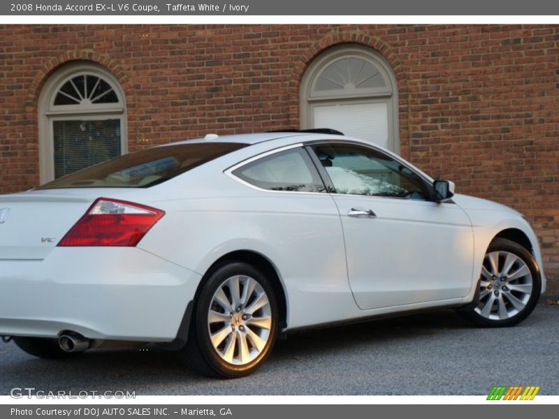 Taffeta White / Ivory 2008 Honda Accord EX-L V6 Coupe