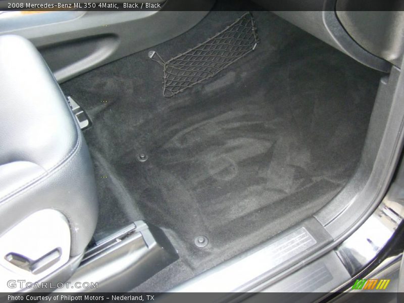 Black / Black 2008 Mercedes-Benz ML 350 4Matic