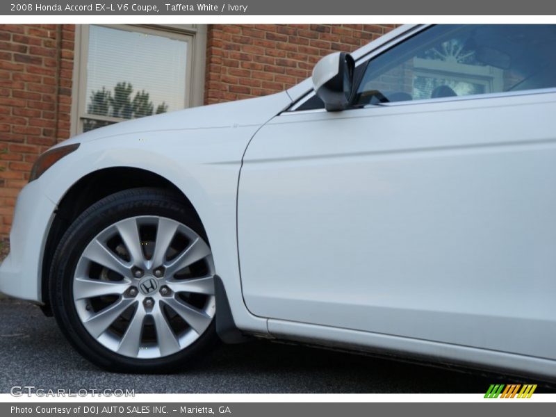 Taffeta White / Ivory 2008 Honda Accord EX-L V6 Coupe