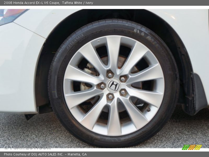 Taffeta White / Ivory 2008 Honda Accord EX-L V6 Coupe