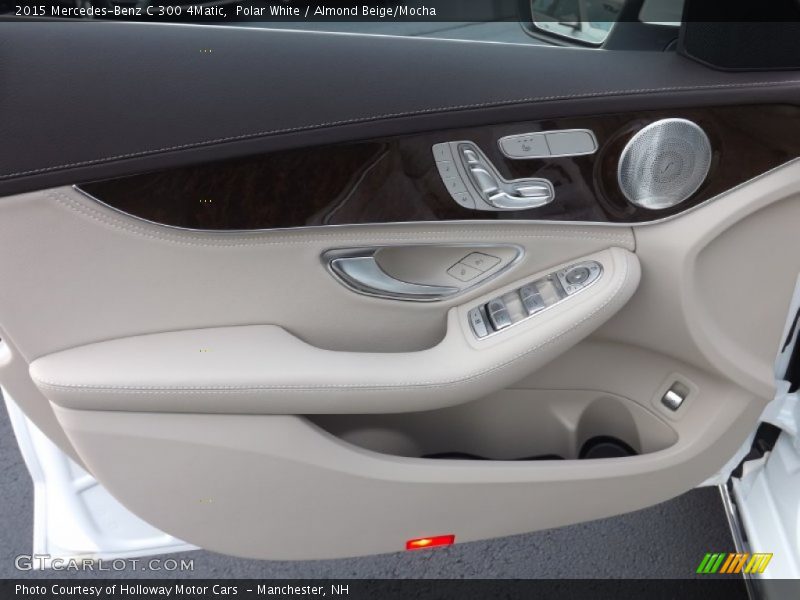 Polar White / Almond Beige/Mocha 2015 Mercedes-Benz C 300 4Matic