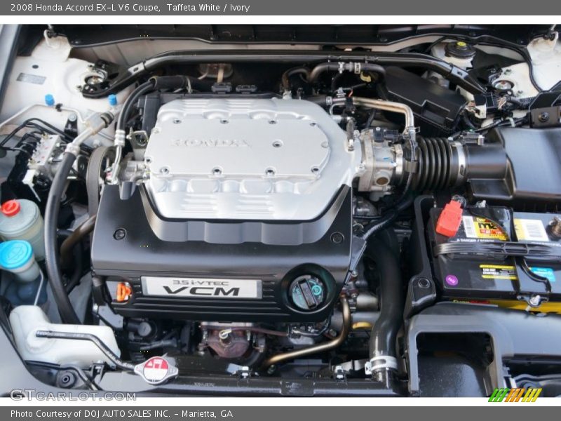  2008 Accord EX-L V6 Coupe Engine - 3.5L SOHC 24V i-VTEC V6
