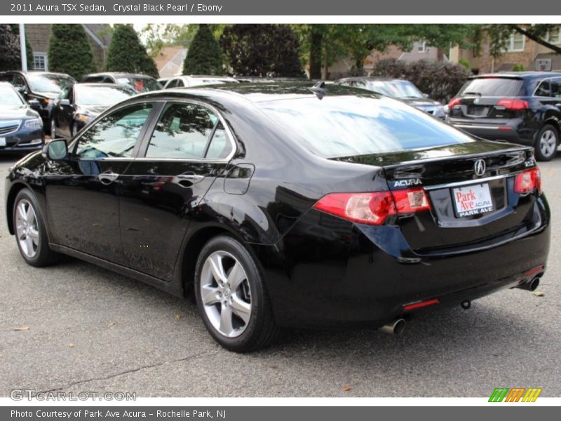 Crystal Black Pearl / Ebony 2011 Acura TSX Sedan