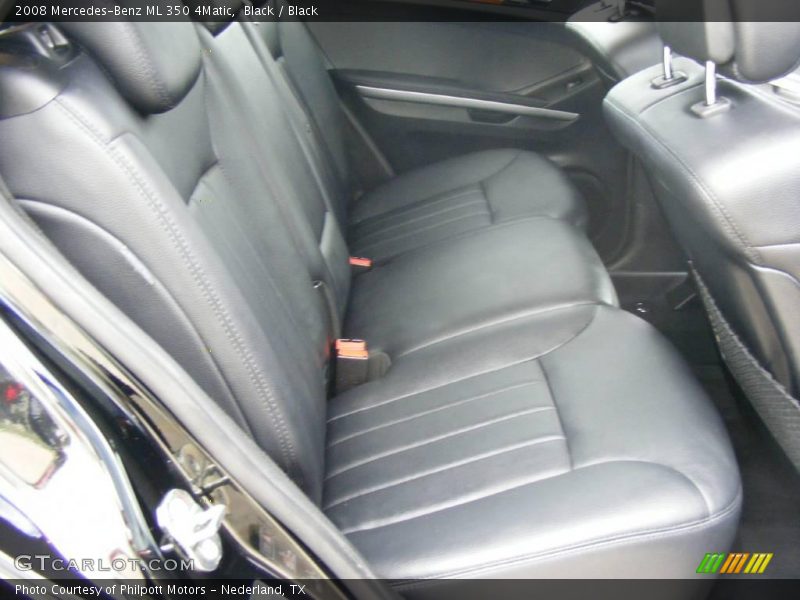 Black / Black 2008 Mercedes-Benz ML 350 4Matic