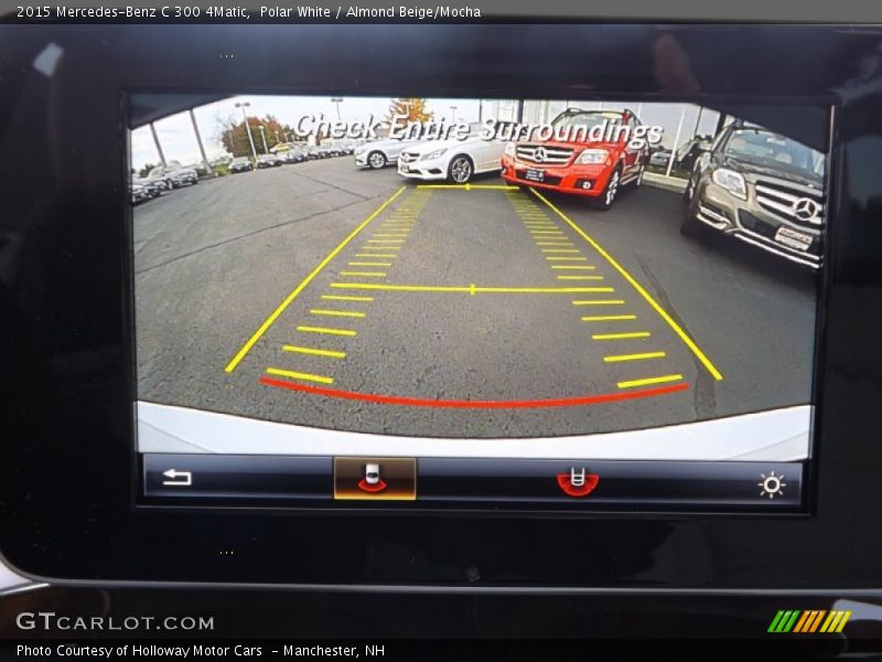 Polar White / Almond Beige/Mocha 2015 Mercedes-Benz C 300 4Matic