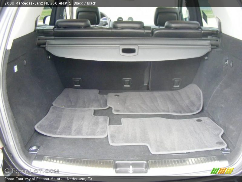 Black / Black 2008 Mercedes-Benz ML 350 4Matic
