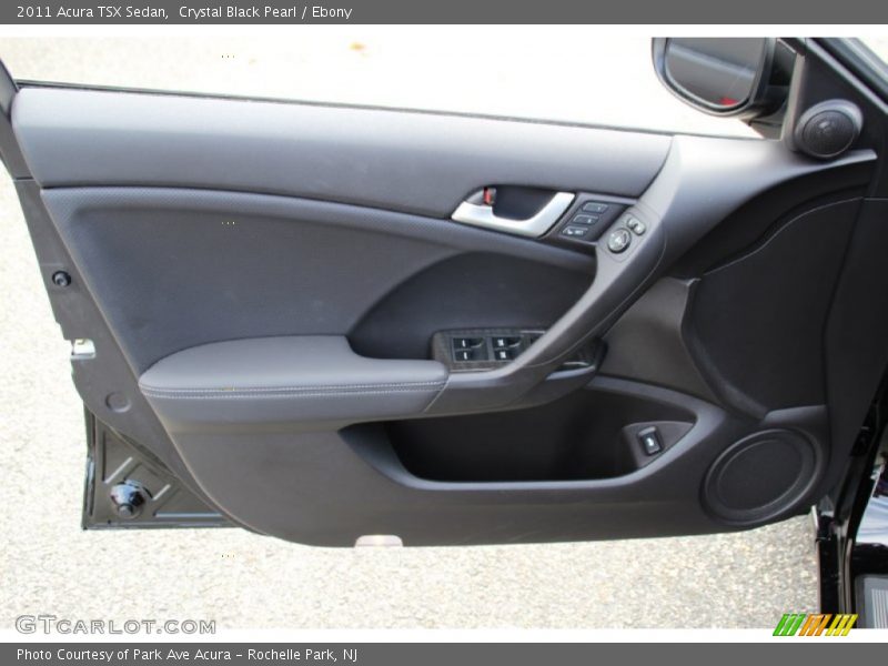 Crystal Black Pearl / Ebony 2011 Acura TSX Sedan